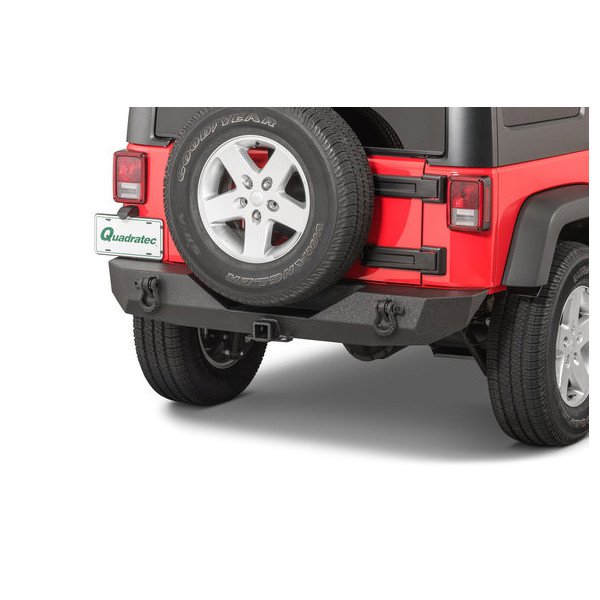 HD Rear Bumper with 2" Receiver Hitch