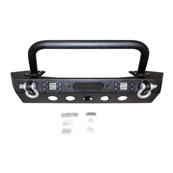 Crown Automotive, Heavy Duty Mid-Width Winch Bumper, for 18-23 Jeep Wrangler JL & Gladiator JT