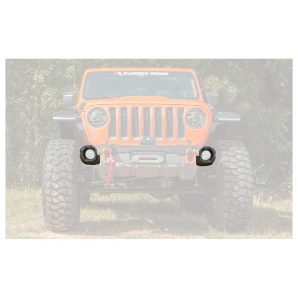 Rugged Ridge, Venator Front Bumper Stubby Ends, for 18-23 Jeep Wrangler JL & Gladiator JT
