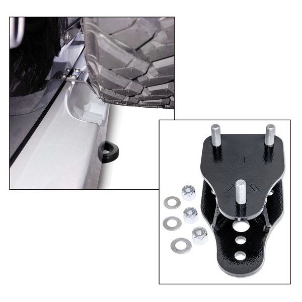 Skyjacker, Spare Tire Relocation Bracket and Tailgate Saver Spare Tire Support, for 07-18 Jeep Wrangler JK
