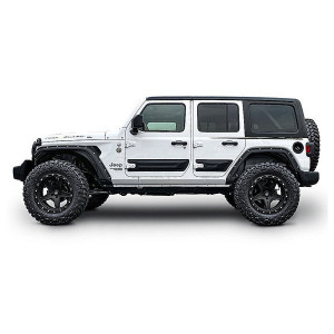 Air Design, Door Rocker Moldings, for Wrangler JL Unlimited 4-Door Air Design, Door Rocker Moldings, for Wrangler JL Unlimited 4-Door