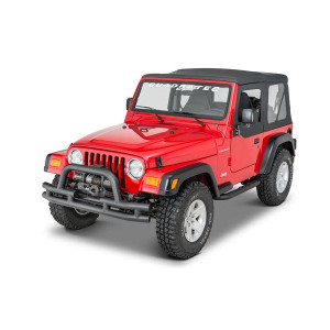 QR3 Dual-Tube Winch Mount Bumper with Hoop