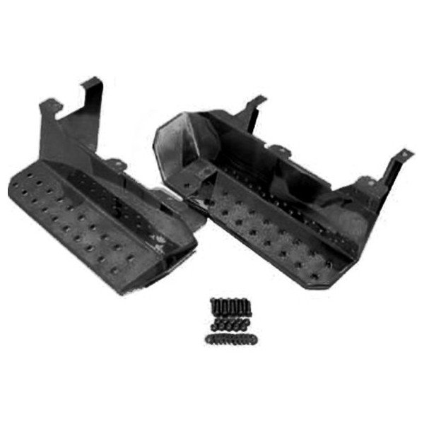 OMIX, Sides Steps in Gloss Black, for 76-86 Jeep CJ7 & CJ8