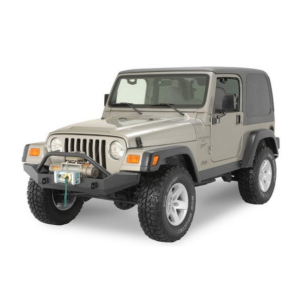 Rock Hard 4X4, Patriot Series Full Width Front Bumper, for 76-06 Jeep Wrangler TJ, YJ & CJ