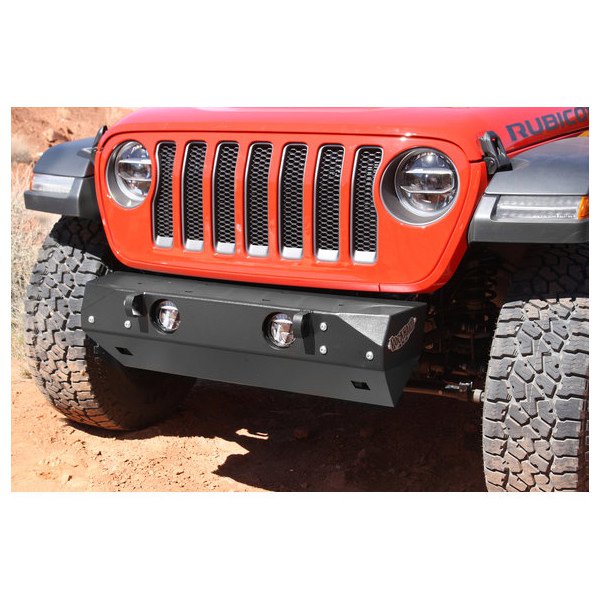 Rock Hard 4X4, Patriot Series Front Stubby Bumper, for 18-23 Jeep Wrangler JL & Gladiator JT