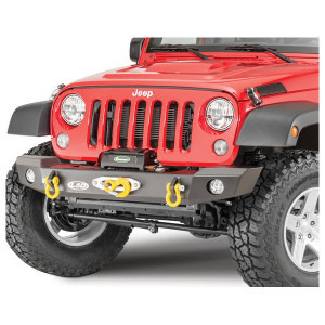 LoD Offroad, Signature Series Mid-Width Front Winch Bumper without Bull Bar, for 07-18 Jeep Wrangler JK