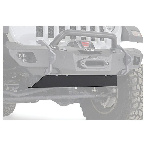 LoD Offroad, Black Ops Front Bumper Skid Plate, for 18-22 Jeep Wrangler JL & Gladiator JT with a Black Ops Front Bumper