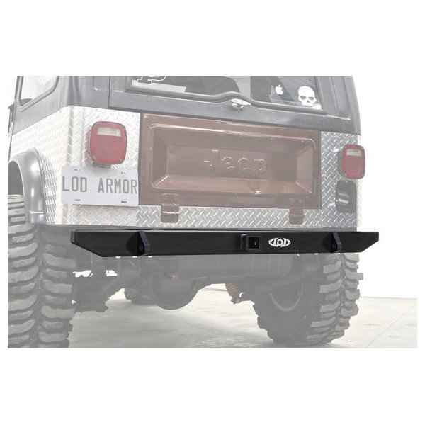 Expedition Series Rear Bumper, Black Finish