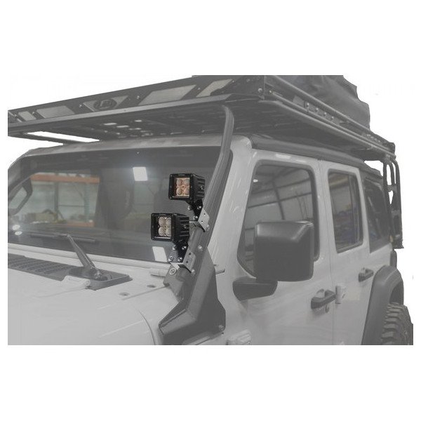 LoD Offroad, Destroyer Roof Rack Light mount, for 07-23 Jeep Wrangler JK & JL LoD Offroad, Destroyer Roof Rack Light mount, for 07-23 Jeep Wrangler JK & JL