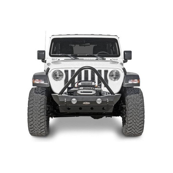 LoD Offroad, Destroyer Series Shorty Front Bumper with Stinger Guard, for 18-23 Jeep Wrangler JL & Gladiator JT LoD Offroad, Destroyer Series Shorty Front Bumper with Stinger Guard, for 18-23 Jeep Wrangler JL & Gladiator JT