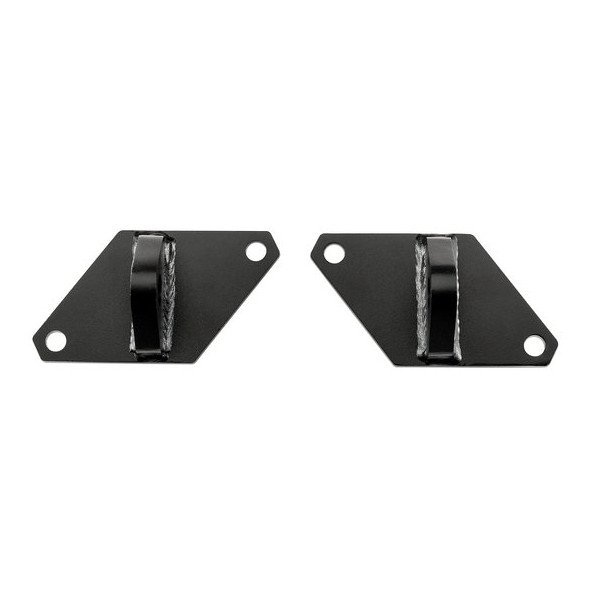 LoD Offroad, Destroyer Rear Bumper D-Ring Mount Pair in Black, for 2020-2023 Jeep Gladiator JT