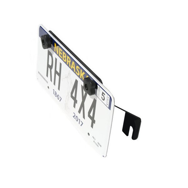 Rock Hard 4X4, Universal Fairlead License Plate Mount with Cable Lanyard, Universal