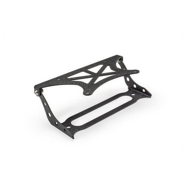 DV8 Offroad, Flip up License Plate Relocation Mounting Bracket, for Hawse or Roller Fairleads
