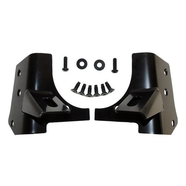Windshield Light Mounts, Black Windshield Light Mounts, Black