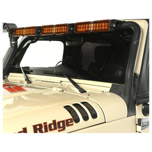 Rugged Ridge, Windshield LED Light Bar, for 07-18 Jeep Wrangler JK Rugged Ridge, Windshield LED Light Bar, for 07-18 Jeep Wrangler JK