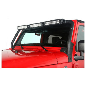 Rugged Ridge, Windshield LED Light Bar Kit, for 07-18 Jeep Wrangler JK
