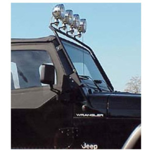 Warrior Products, Safari Sport Front Light Bar, for 97-06 Jeep Wrangler TJ & Unlimited Warrior Products, Safari Sport Front Light Bar, for 97-06 Jeep Wrangler TJ & Unlimited