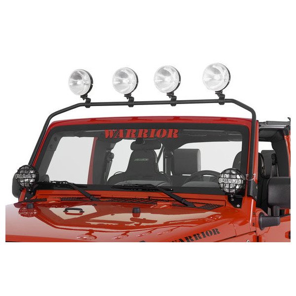 Warrior Products, Safari Sport Front Light Bar, for 07-18 Jeep Wrangler JK