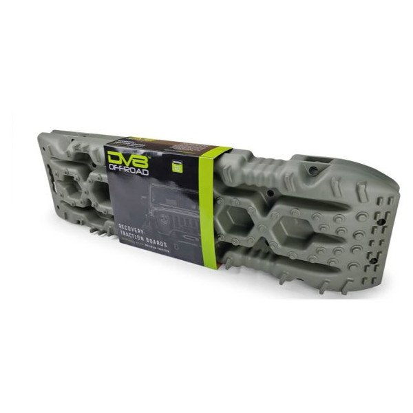 DV8 Offroad, Traction Boards w/Bag, in Olive