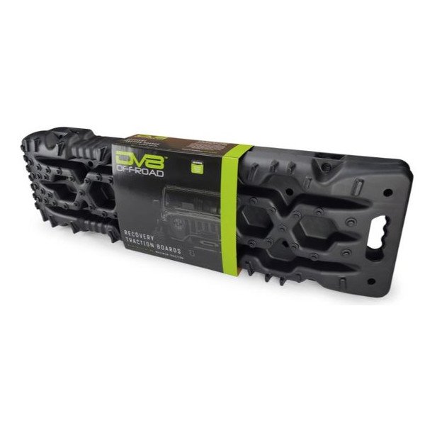 DV8 Offroad, Traction Boards w/Bag, in Black