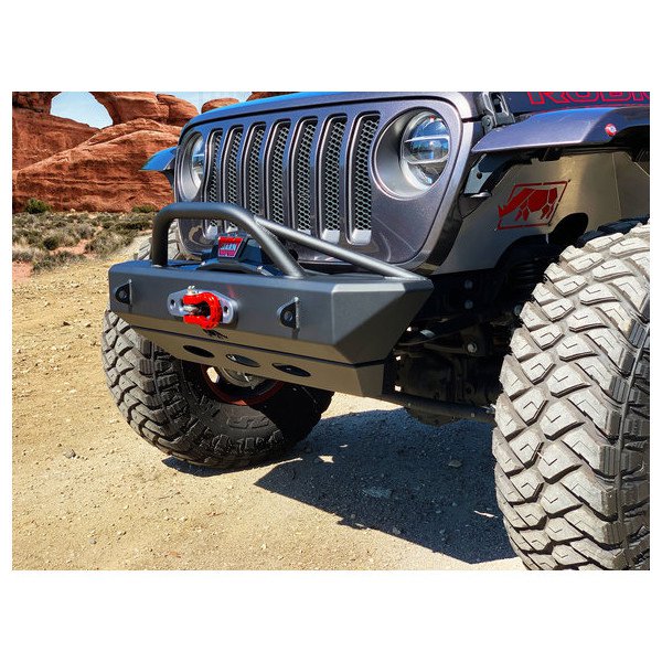 American Trail Products, Mid-Width Winch Ready Front Bumper, for 18-23 Jeep Wrangler JL American Trail Products, Mid-Width Winch Ready Front Bumper, for 18-23 Jeep Wrangler JL