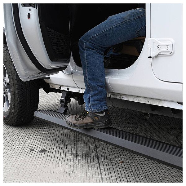 E-BOARD E1 Electric Running Board Kit, Bedliner Coating
