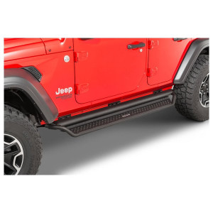 Go Rhino, Dominator D1 Side Steps, for 18-23 Jeep Wrangler JL Unlimited