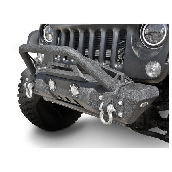 DV8 Offroad, FS-11 Front Stubby Winch Bumper with Bull Bar, for 07-23 Jeep Wrangler JL, JK & Gladiator JT DV8 Offroad, FS-11 Front Stubby Winch Bumper with Bull Bar, for 07-23 Jeep Wrangler JL, JK & Gladiator JT