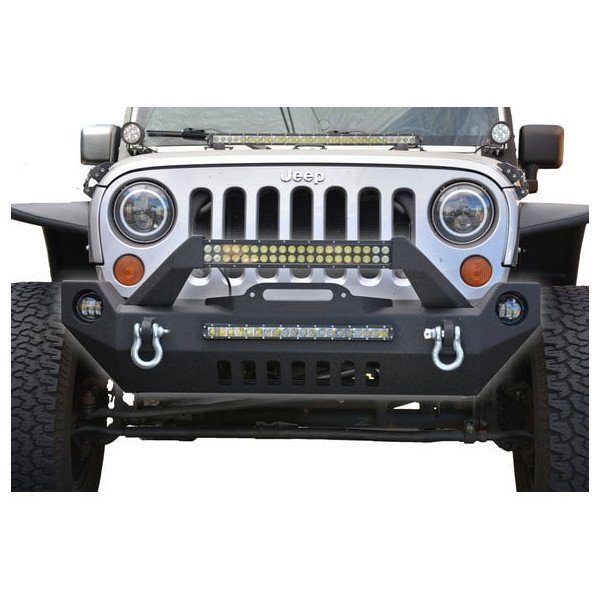 DV8 Offroad, FS-17 Hammer Mid Width Front Bumper, for 07-23 Jeep Wrangler JL, JK & Gladiator JT