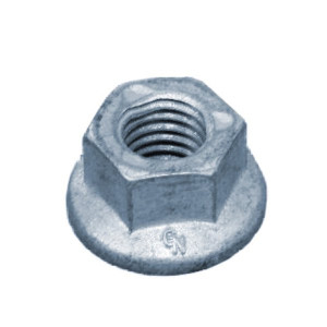 M10x1.25 Hex Flange Nut