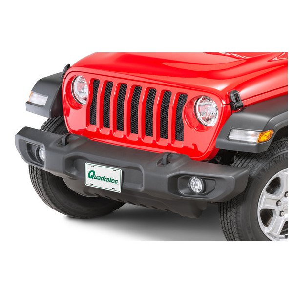 StoNSho, Removable Quick Release Front License Plate Bracket, for Plastic Bumper Except Sahara & Rubicon