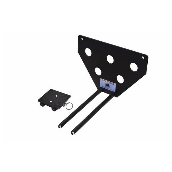 StoNSho, Removable Quick Release Front License Plate Bracket, for 18-21 Jeep Grand Cherokee WK2 Limited X