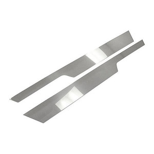 Crown Automotive, Rocker Panel Overlay Set in Stainless Steel, for 97-06 Jeep Wrangler TJ Crown Automotive, Rocker Panel Overlay Set in Stainless Steel, for 97-06 Jeep Wrangler TJ