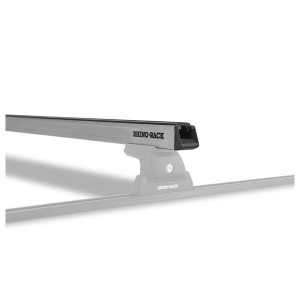 Rhino-Rack, Heavy Duty 2-Bar Trackmount Roof Rack, Silver, for 07-18 Jeep Wrangler Unlimited JK Hardtop