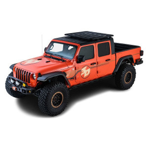 Rhino-Rack, Pioneer Platform with Backbone System, Pioneer Platform with RCL Locking Legs, and RCL Locking Legs for 20-23 Jeep Gladiator JT