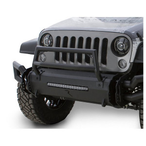 Rampage Products, TrailRam Center Bull Bar for TrailRam Modular Front Bumper, for 07-18 Jeep Wrangler JK