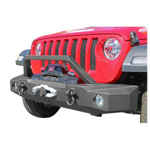 Rampage Products, TrailGuard Front Bumper with Recessed Winch Mount, for 18-23 Jeep Wrangler JL