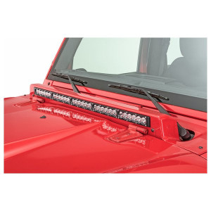 Cliffride, Cleghorn Wiper Cowl with 31" LED Light, for 07-18 Jeep Wrangler JK