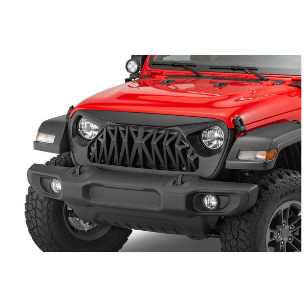 Overtread, Inyo Front Grille, for 18-23 Jeep Wrangler JL & Gladiator JT