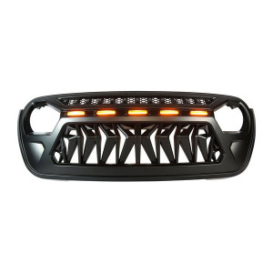 Overtread, Borrego Front Grille, for 18-23 Jeep Wrangler JL & Gladiator JT