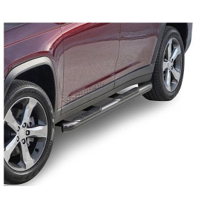 Black Horse Off Road, 3" Side Steps, in Stainless for 22-23 Jeep Grand Cherokee WL Black Horse Off Road, 3" Side Steps, in Stainless for 22-23 Jeep Grand Cherokee WL