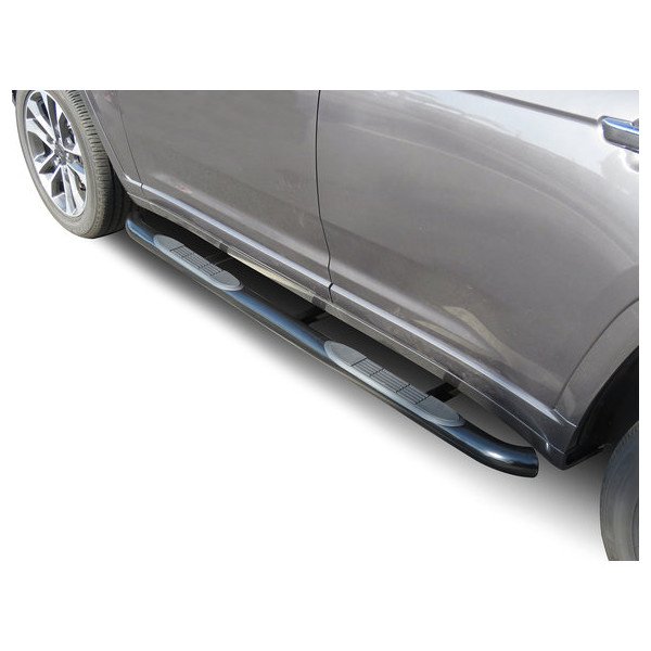 Black Horse Off Road, 3" Side Steps, in Black for 21-23 Jeep Grand Cherokee L Black Horse Off Road, 3" Side Steps, in Black for 21-23 Jeep Grand Cherokee L