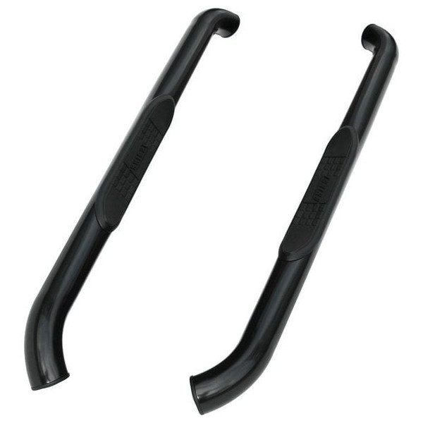 Aries, 3" Side Bars in Black, for 07-18 Jeep Wrangler Unlimited JK 4 Door Aries, 3" Side Bars in Black, for 07-18 Jeep Wrangler Unlimited JK 4 Door