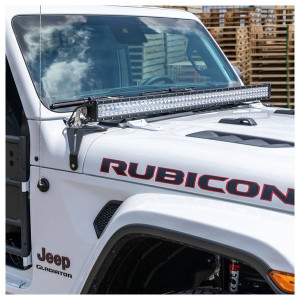 Aries, Windshield 50" Light Bar & Brackets, for 18-23 Jeep Wrangler JL & Gladiator JT Aries, Windshield 50" Light Bar & Brackets, for 18-23 Jeep Wrangler JL & Gladiator JT