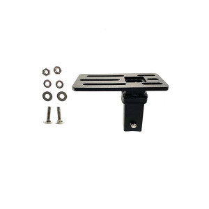 Exposed Racks, Single Pin Platform Bracket, B14 4.5" x 2.4" with Perpendicular Bolt Slots for Multi-Function Click-In Racks