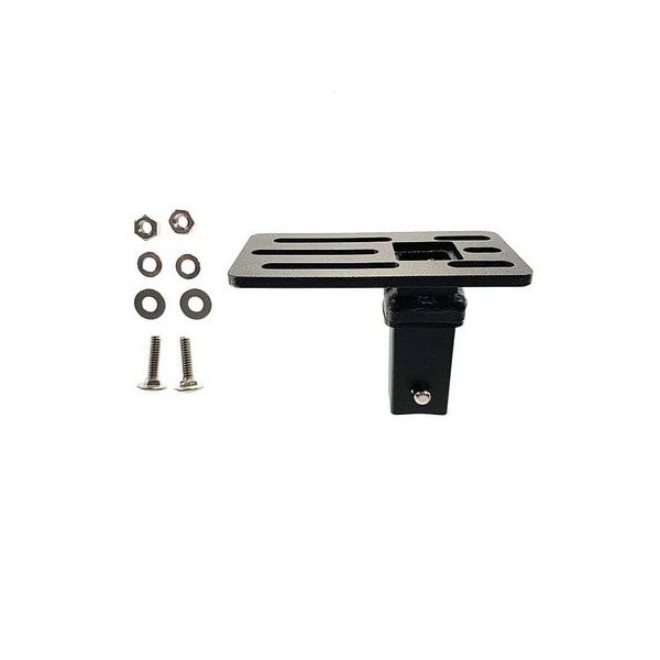 Exposed Racks, Single Pin Platform Bracket, B17 6.5" x 2.6" with Perpendicular Bolt Slots for Multi-Function Click-In Racks Exposed Racks, Single Pin Platform Bracket, B17 6.5" x 2.6" with Perpendicular Bolt Slots for Multi-Function Click-In Racks