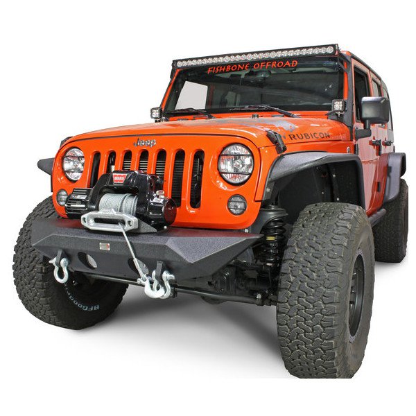 Fishbone Offroad, Manowar Front Bumper, for 07-18 Jeep Wrangler JK Fishbone Offroad, Manowar Front Bumper, for 07-18 Jeep Wrangler JK