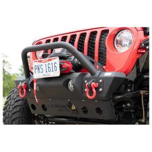 Fishbone Offroad, Stubby Front Bumper, for 18-23 Jeep Wrangler JL & Gladiator JT