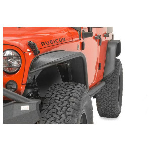 Aluminum Tube Fenders, Textured Black Powder Coat Aluminum Tube Fenders, Textured Black Powder Coat