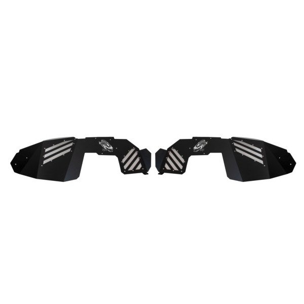 Fishbone Offroad, Aluminum Inner Fenders Liners, Front Black Liners for 18-23 Jeep Wrangler JL Fishbone Offroad, Aluminum Inner Fenders Liners, Front Black Liners for 18-23 Jeep Wrangler JL